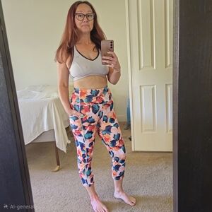 Apana Floral 7/8 Leggings